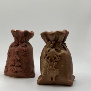 Kerstzakje van melkchocolade